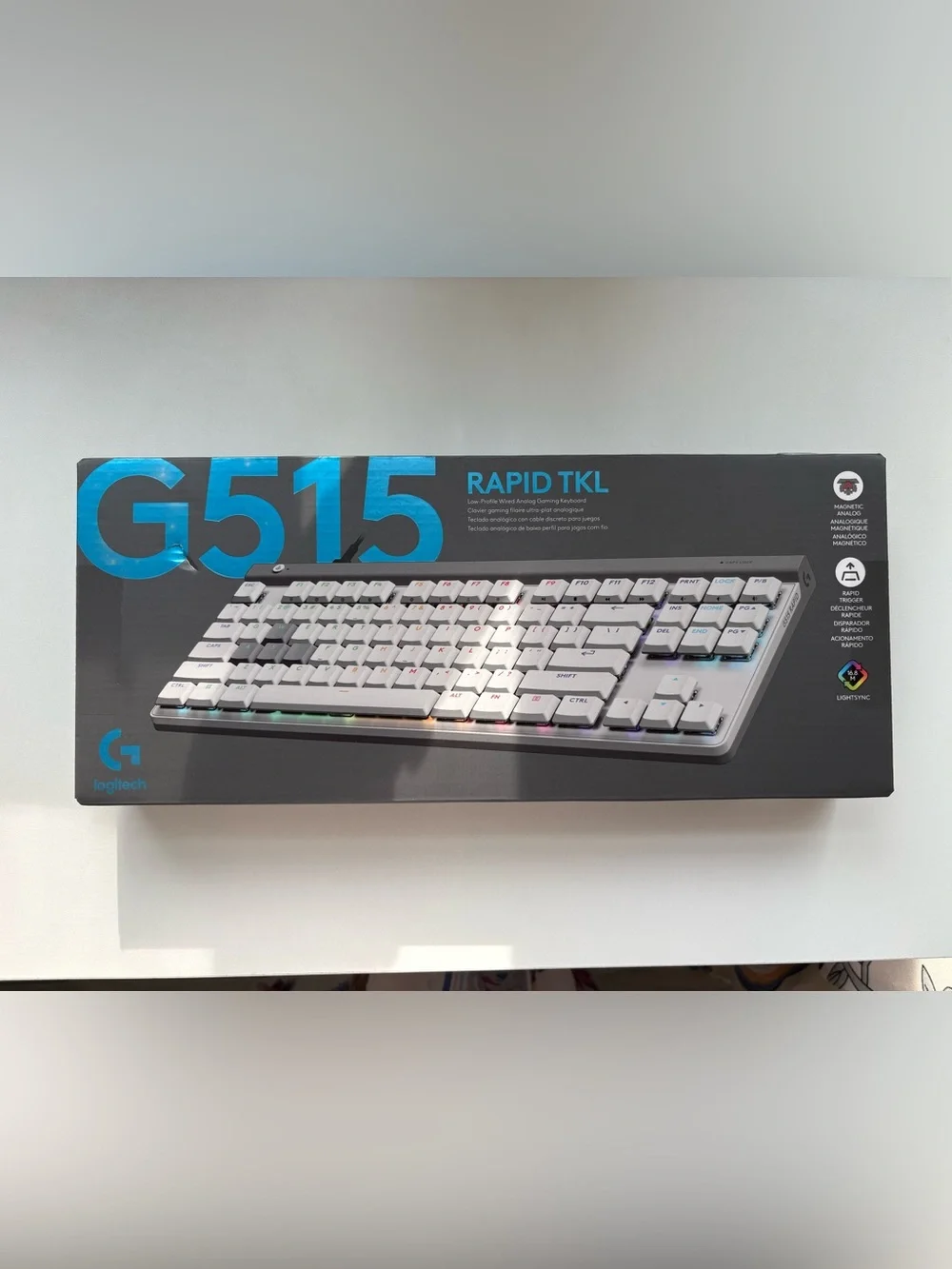 Logitech G515 Rapid TKL Low-Profile Wired Gaming Keyboard